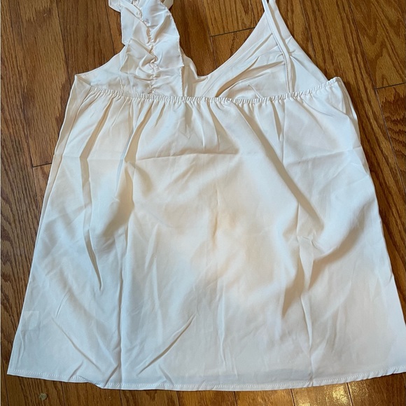 HOST PICK🛍💖💕 Silky Ruffle Trim Camisole - Picture 5 of 6